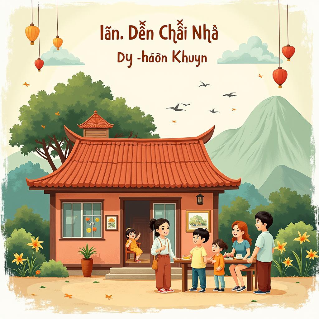 Bạn đến chơi nhà