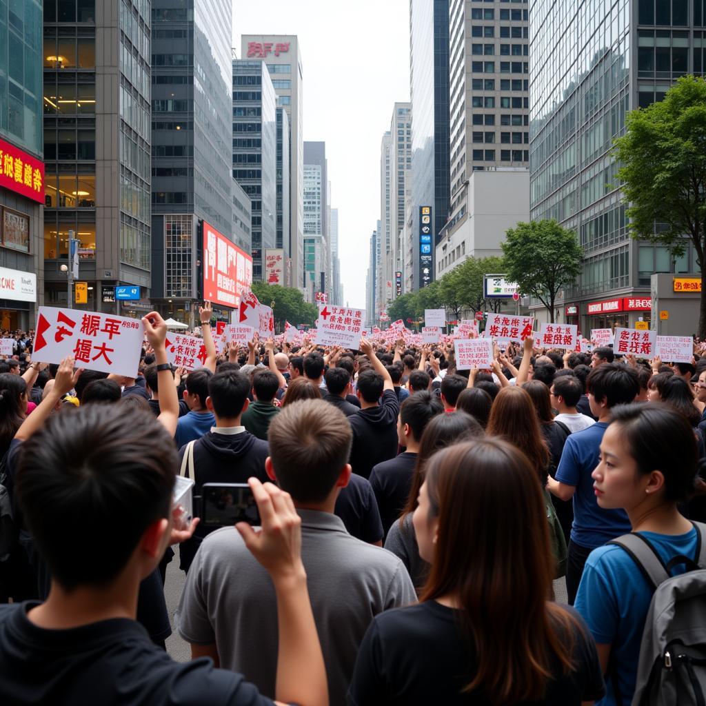 Biểu tình Hong Kong