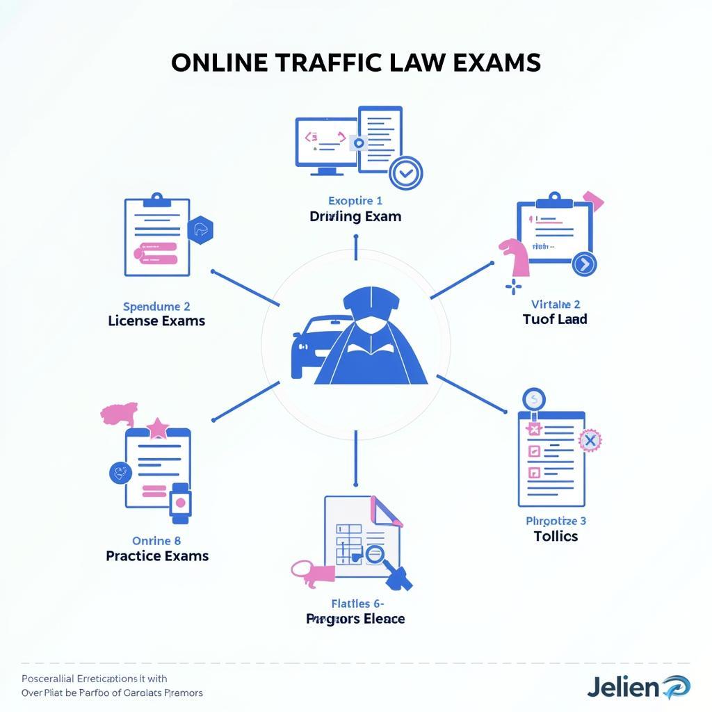 Types of online traffic law exams