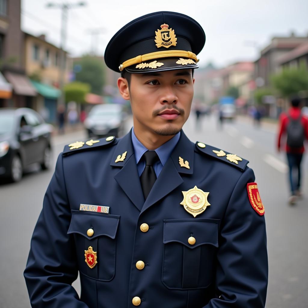 Vietnamese Police Officer