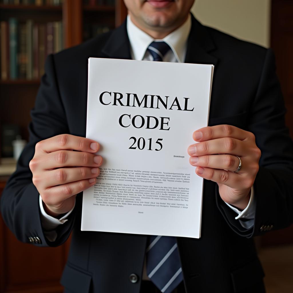 Criminal Code 2015 Vietnam