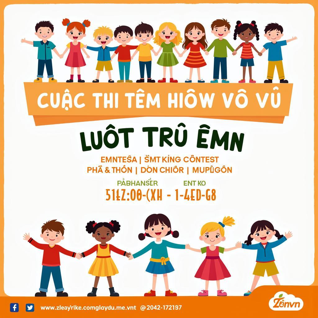 Banner cuộc thi tìm hiểu Luật Trẻ Em.vn