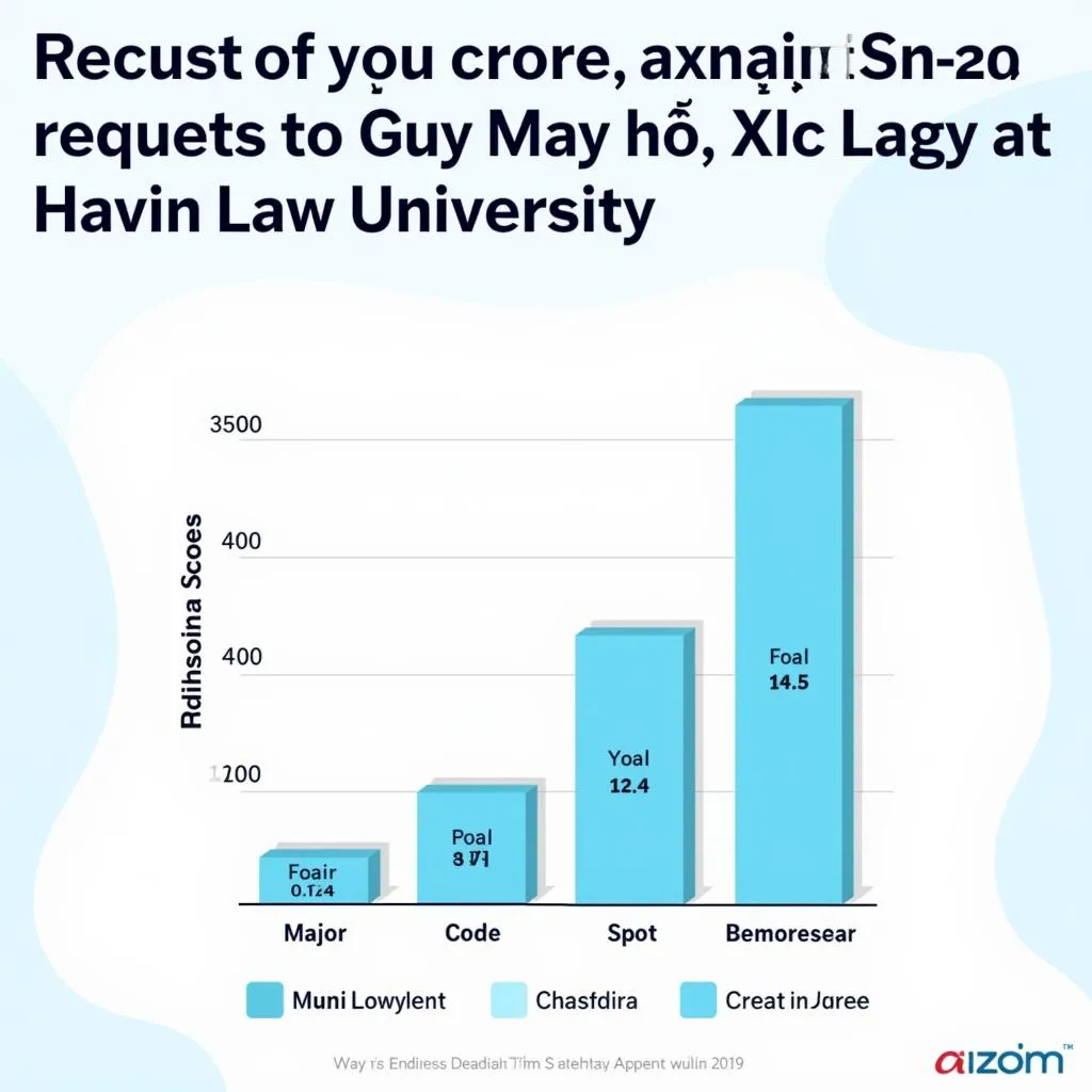 Biểu đồ điểm chuẩn đại học Luật Hà Nội năm 2019