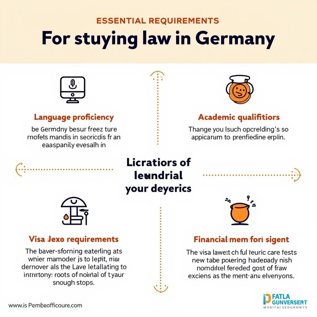 Requirements for studying law in Germany