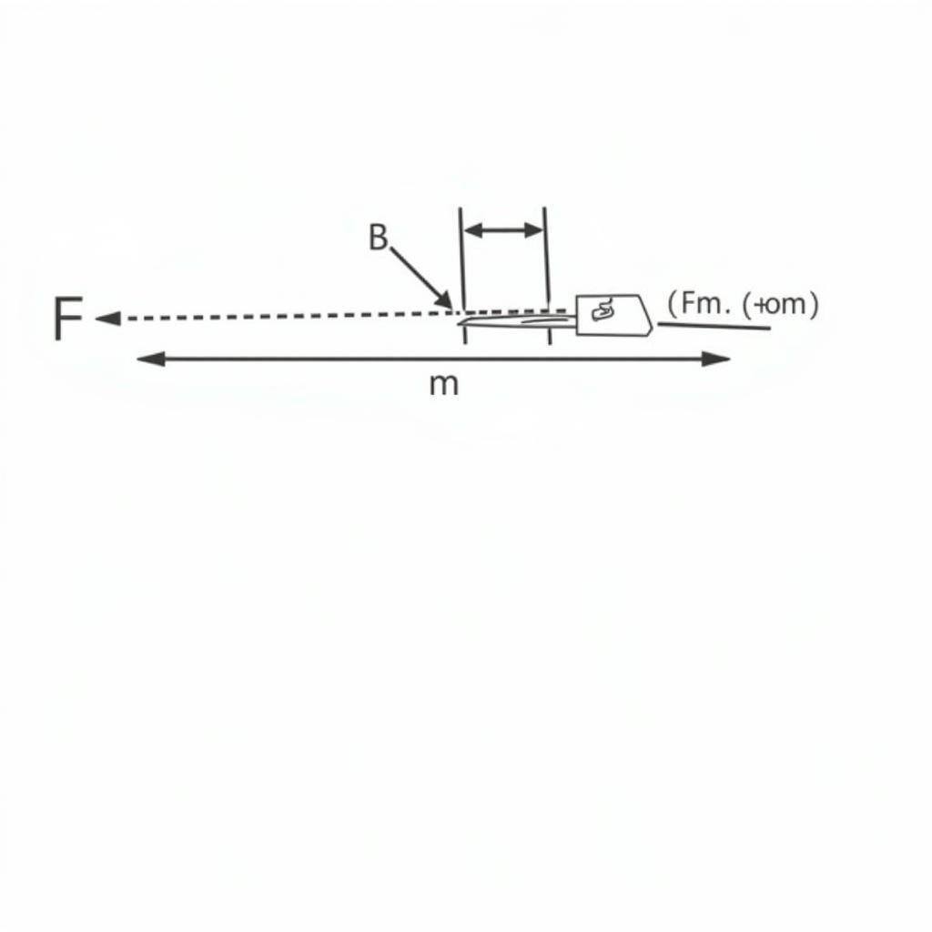 Minh họa định luật 2 Newton về gia tốc