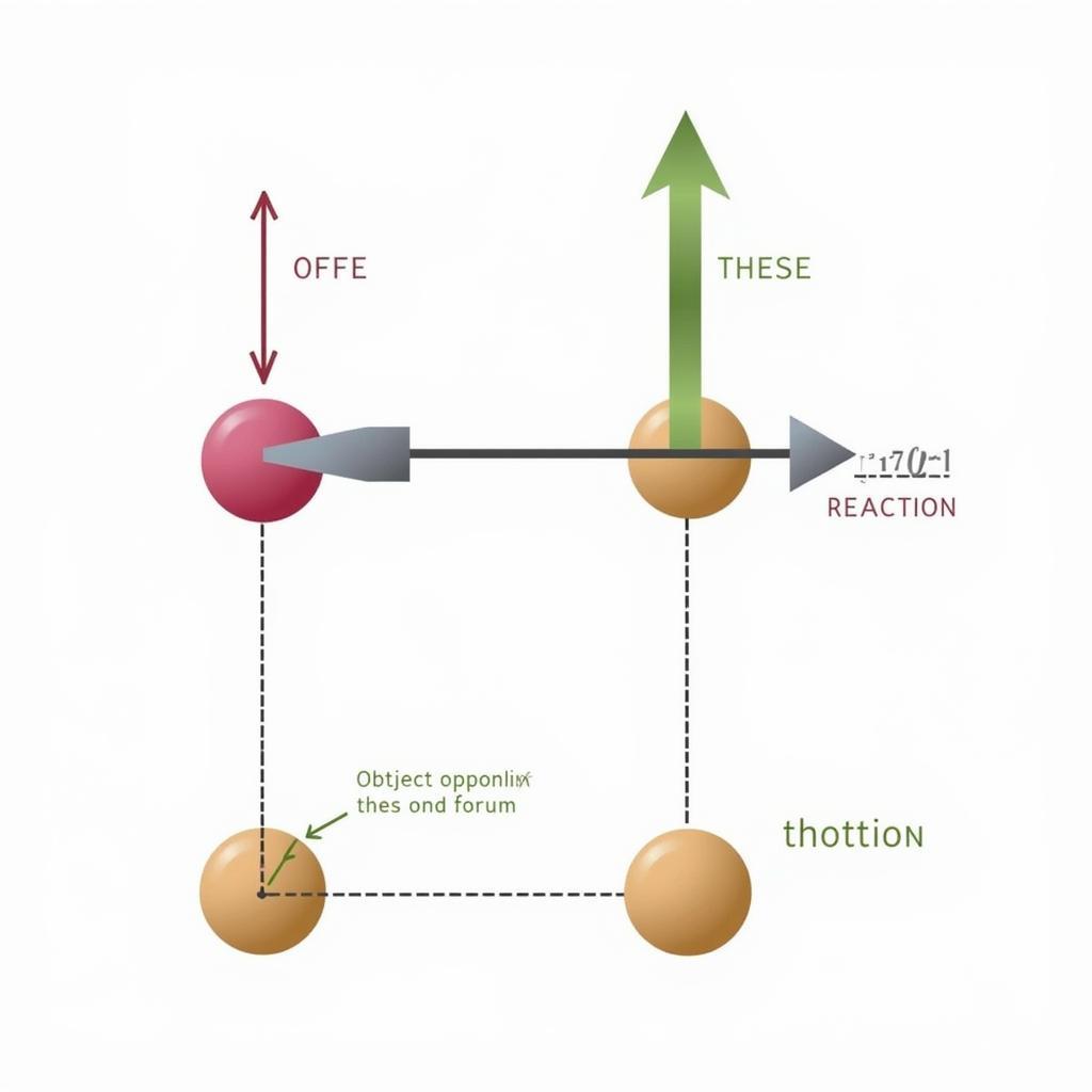 Minh họa Định luật 3 Newton