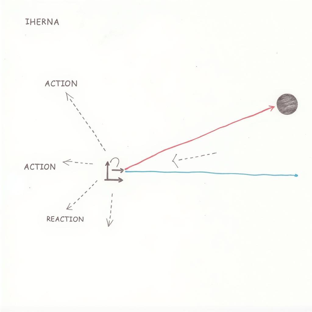 Newton's Laws of Motion Illustration