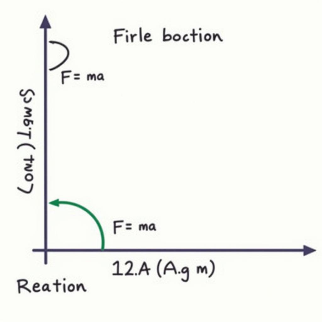 Minh họa ba định luật Newton