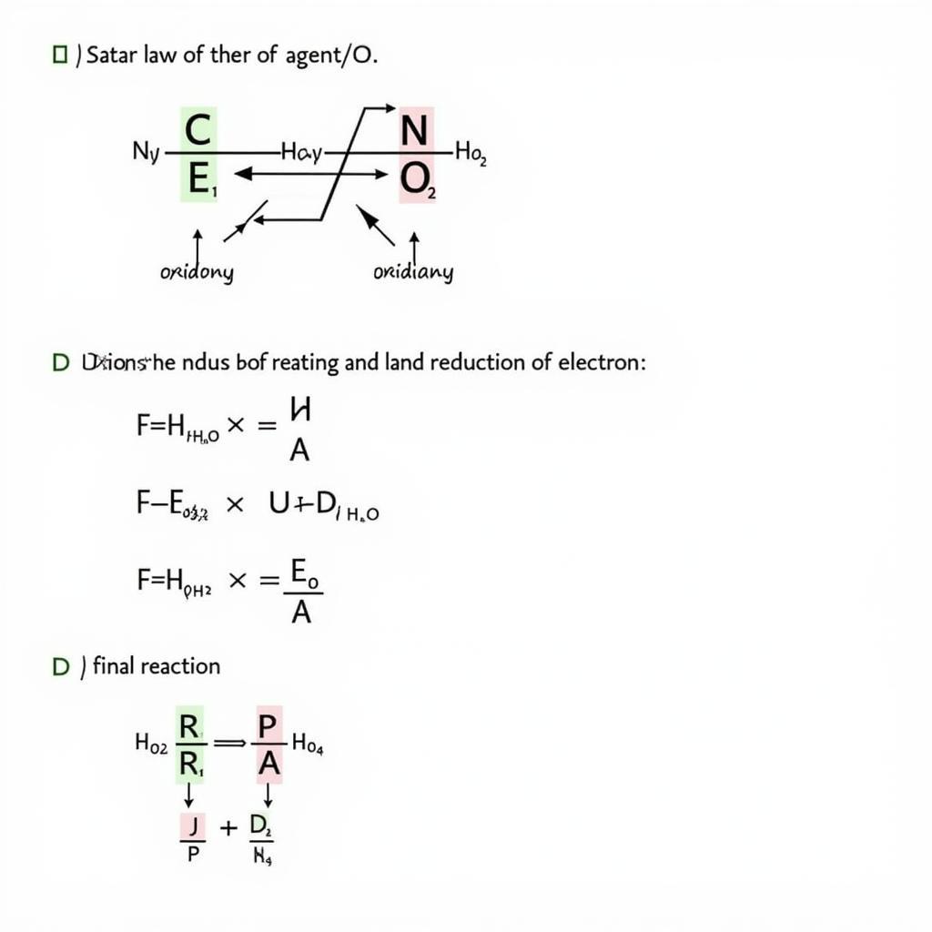 Ví dụ giải bài tập định luật bảo toàn electron