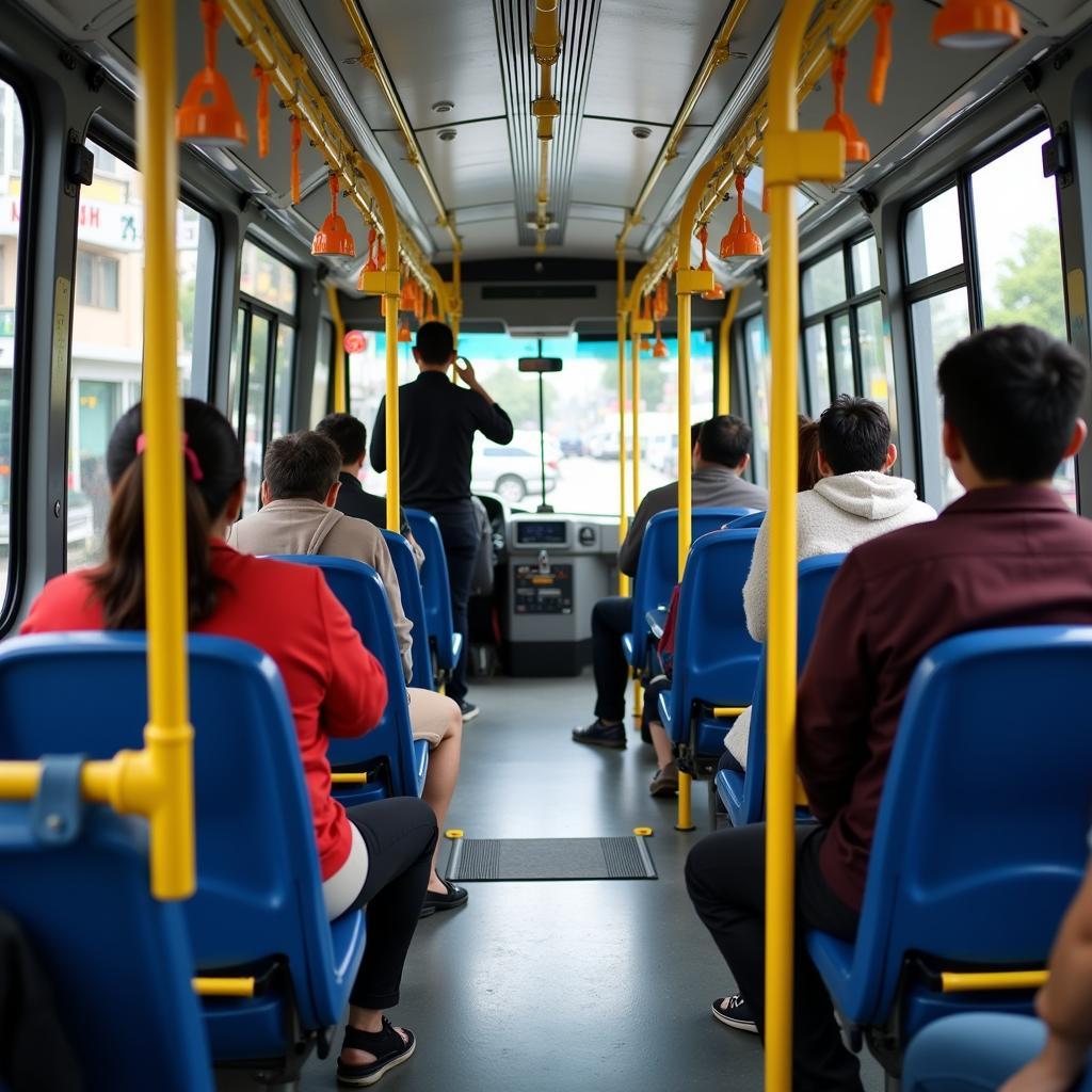 Hành khách sử dụng BRT