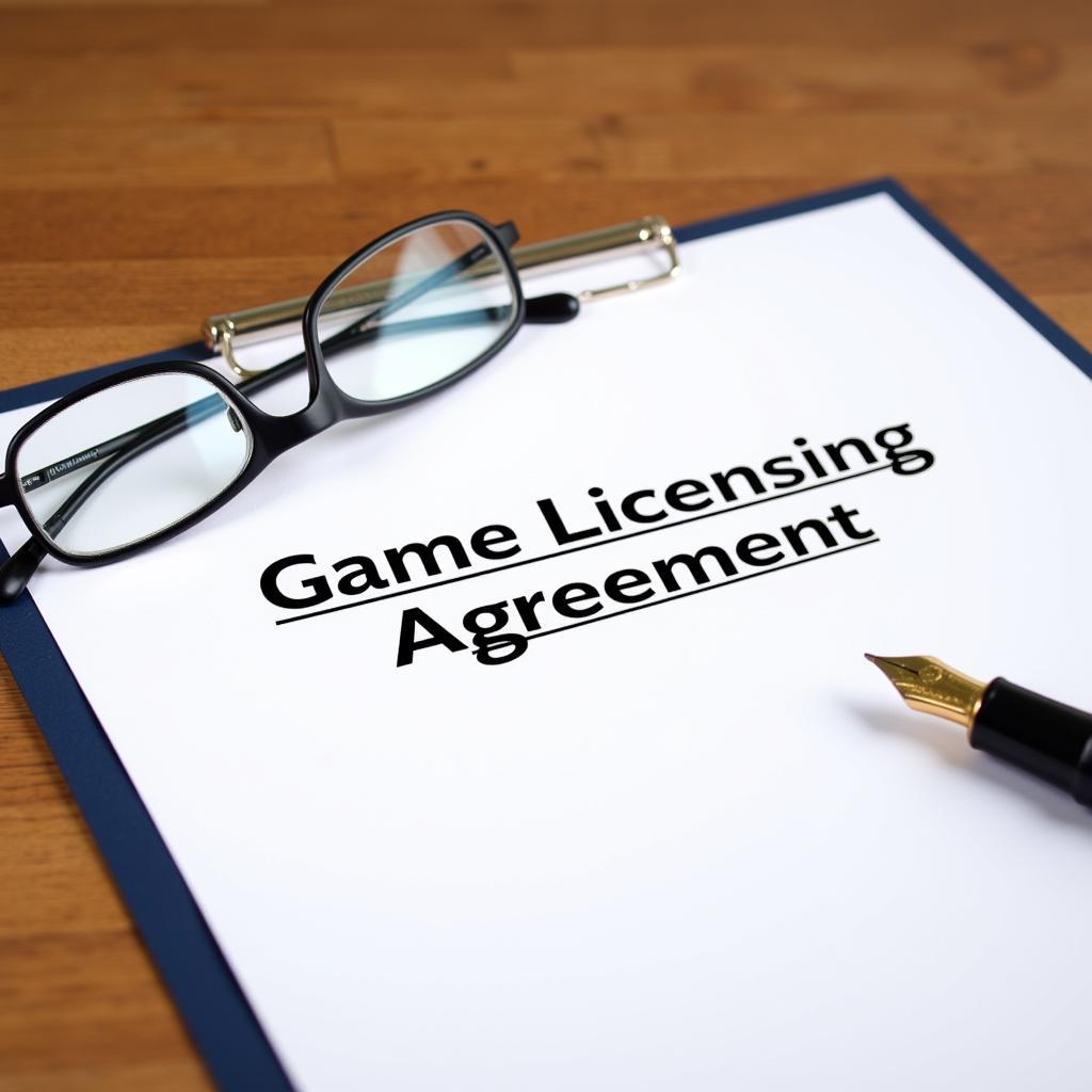 Game Licensing Agreement