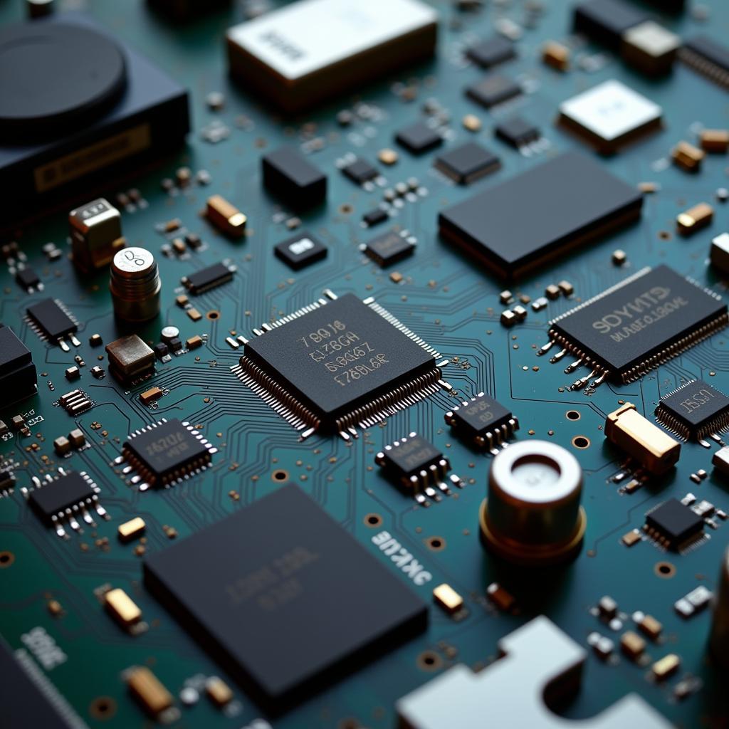 Electronic components in the gaming industry