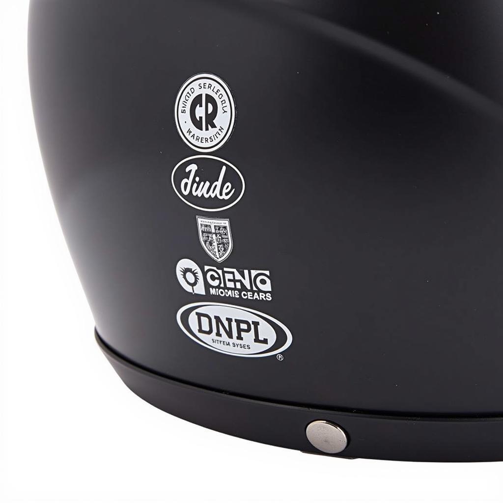 Standard motorcycle helmet