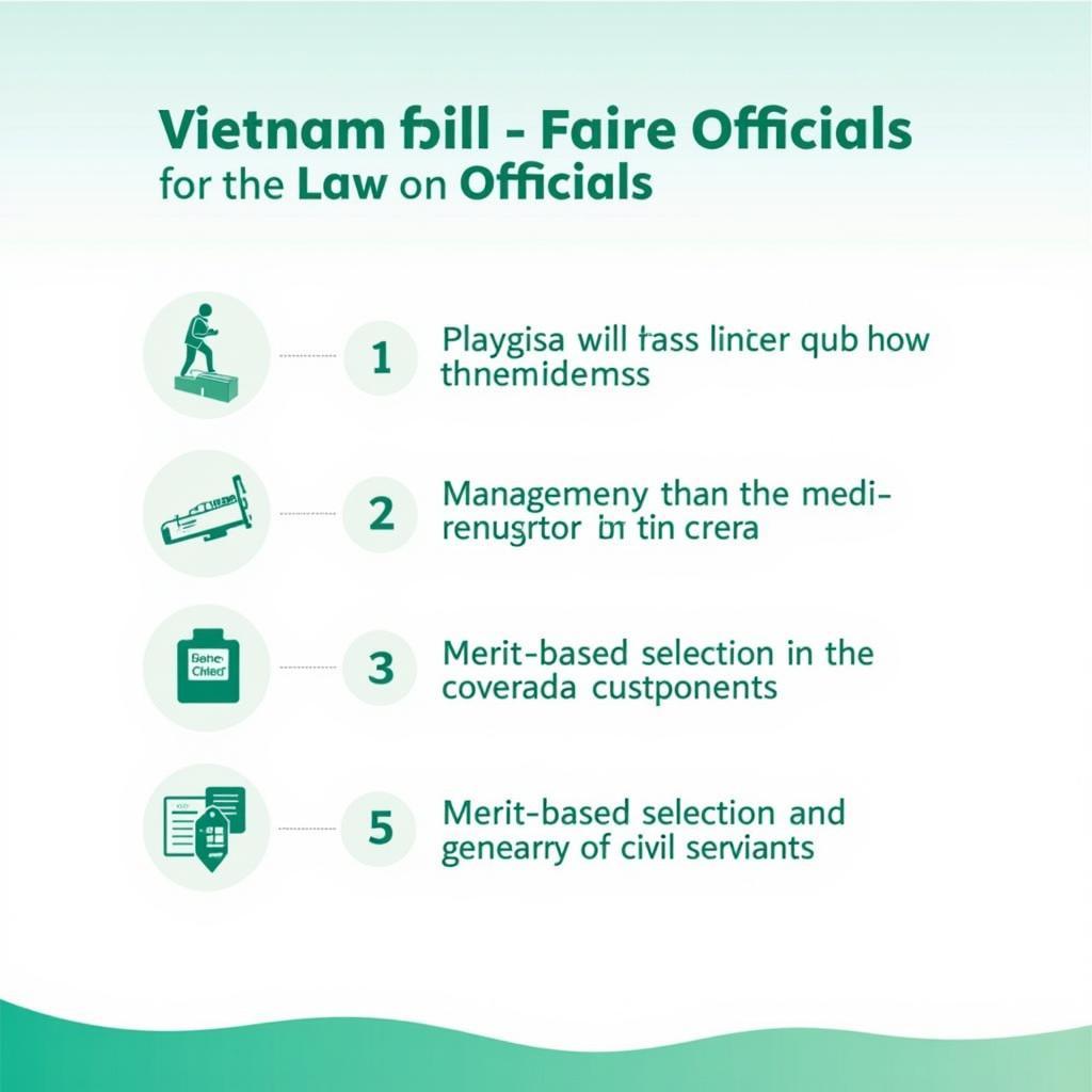 Basic principles of the Law on Officials