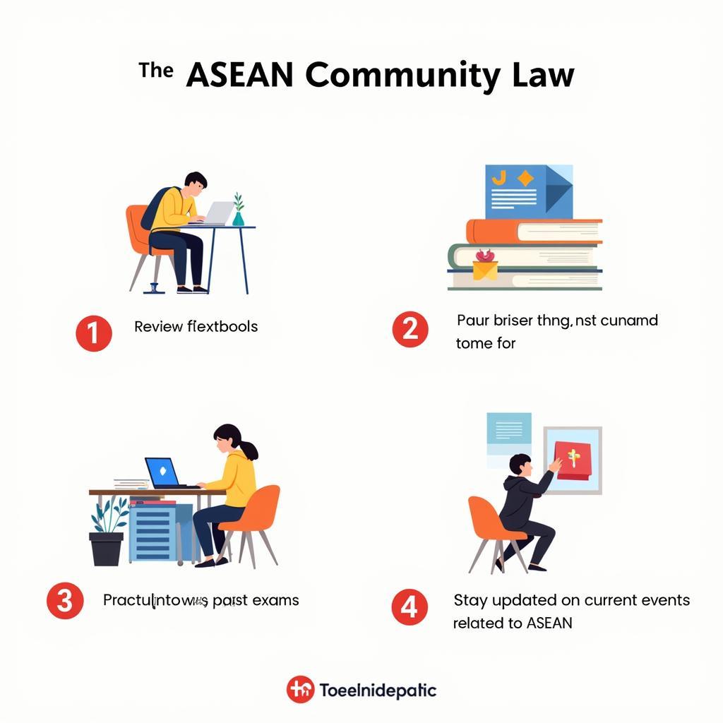 Phương pháp ôn tập Pháp luật Cộng đồng ASEAN