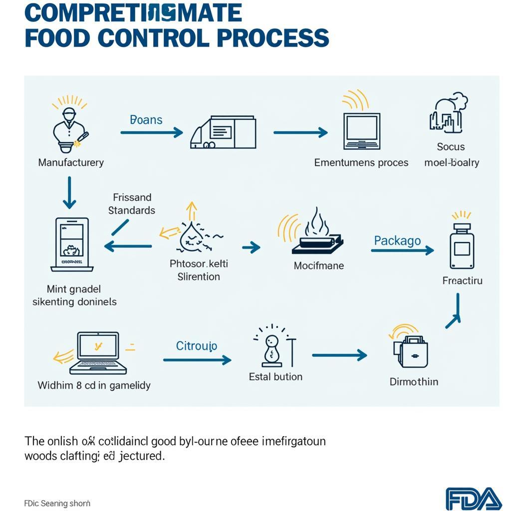 Quy trình kiểm soát thực phẩm của FDA