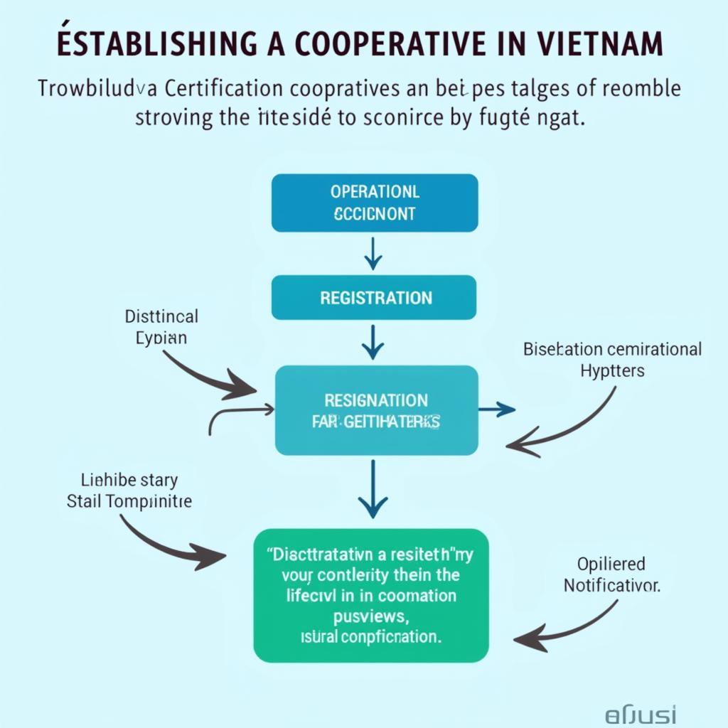 Sơ đồ quy trình thành lập tổ hợp tác