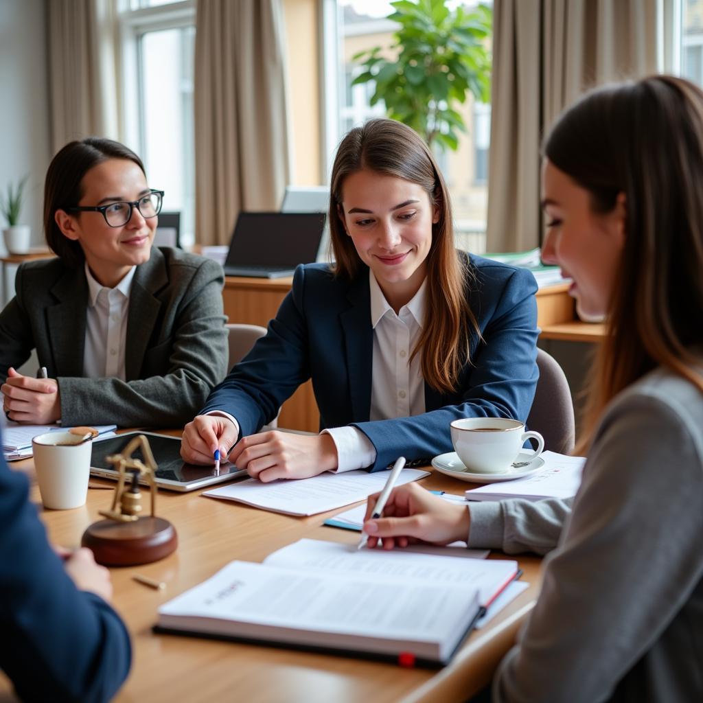 Sinh viên nghiên cứu tài liệu Luật Ngân Hàng