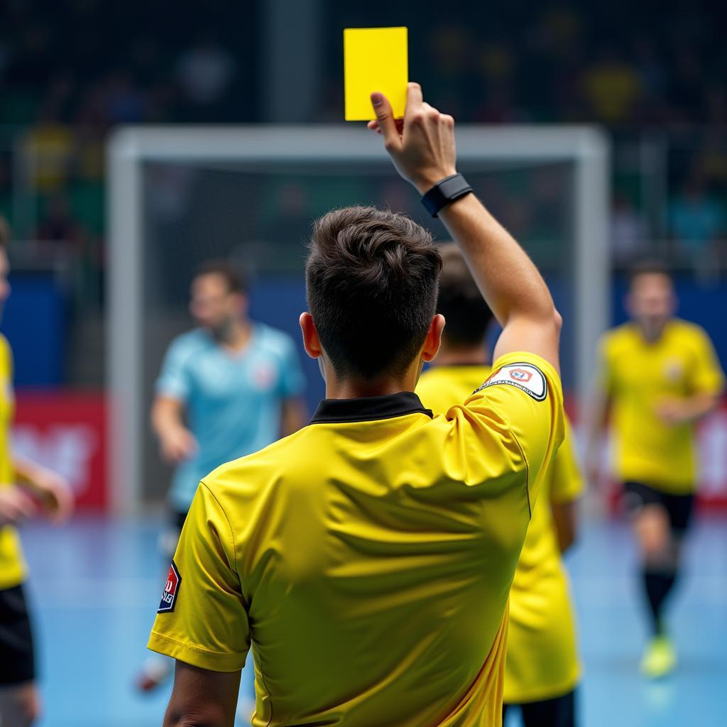 Thẻ phạt trong bóng đá futsal