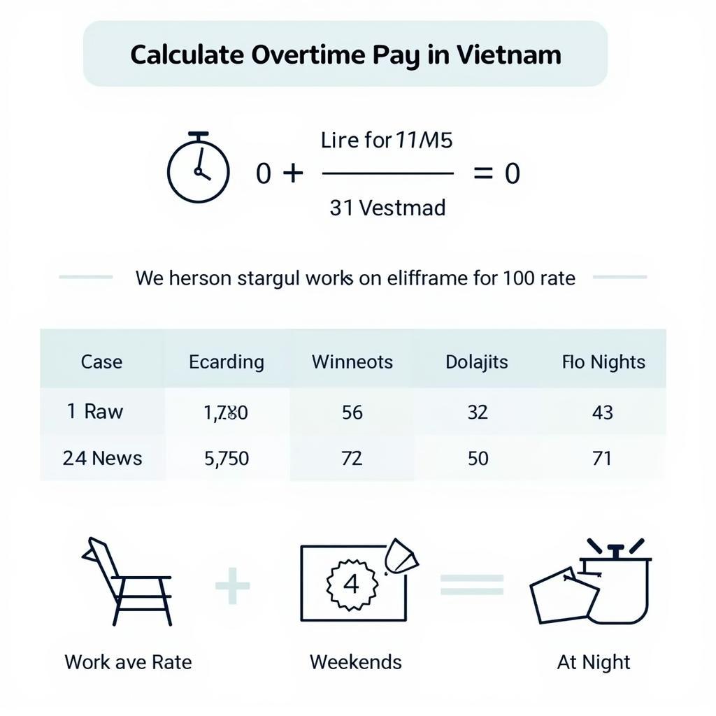 Cách tính lương tăng ca theo luật