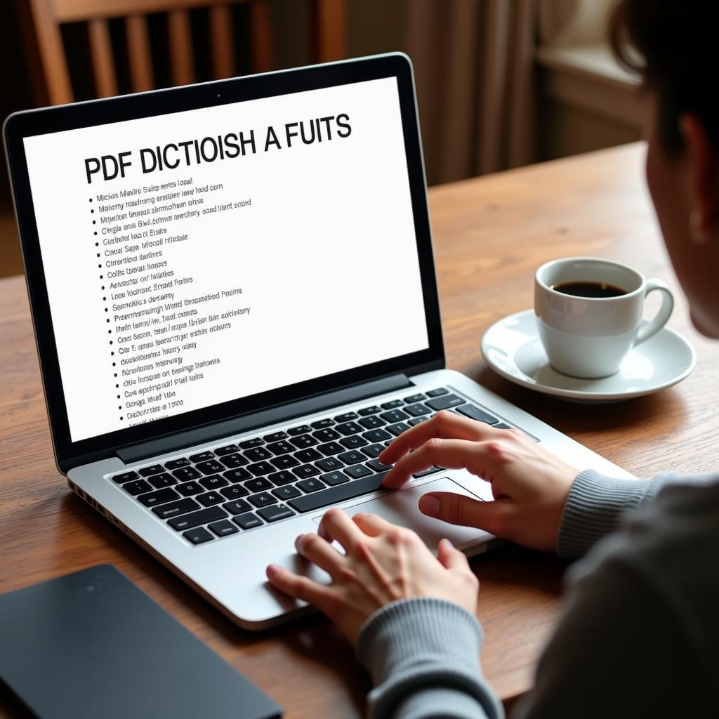 Tra cứu từ điển luật học PDF trên máy tính