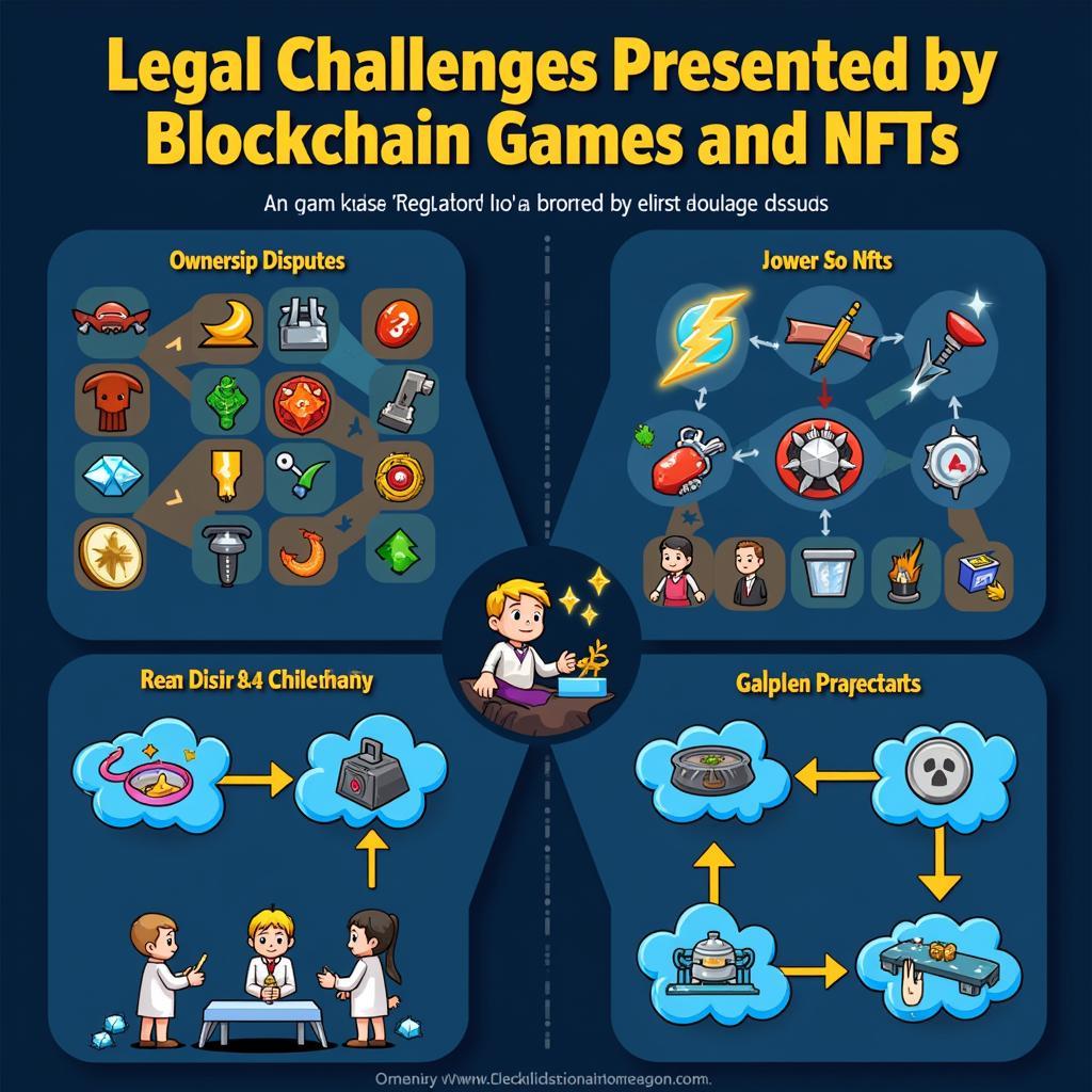 Vấn đề pháp lý game blockchain NFT