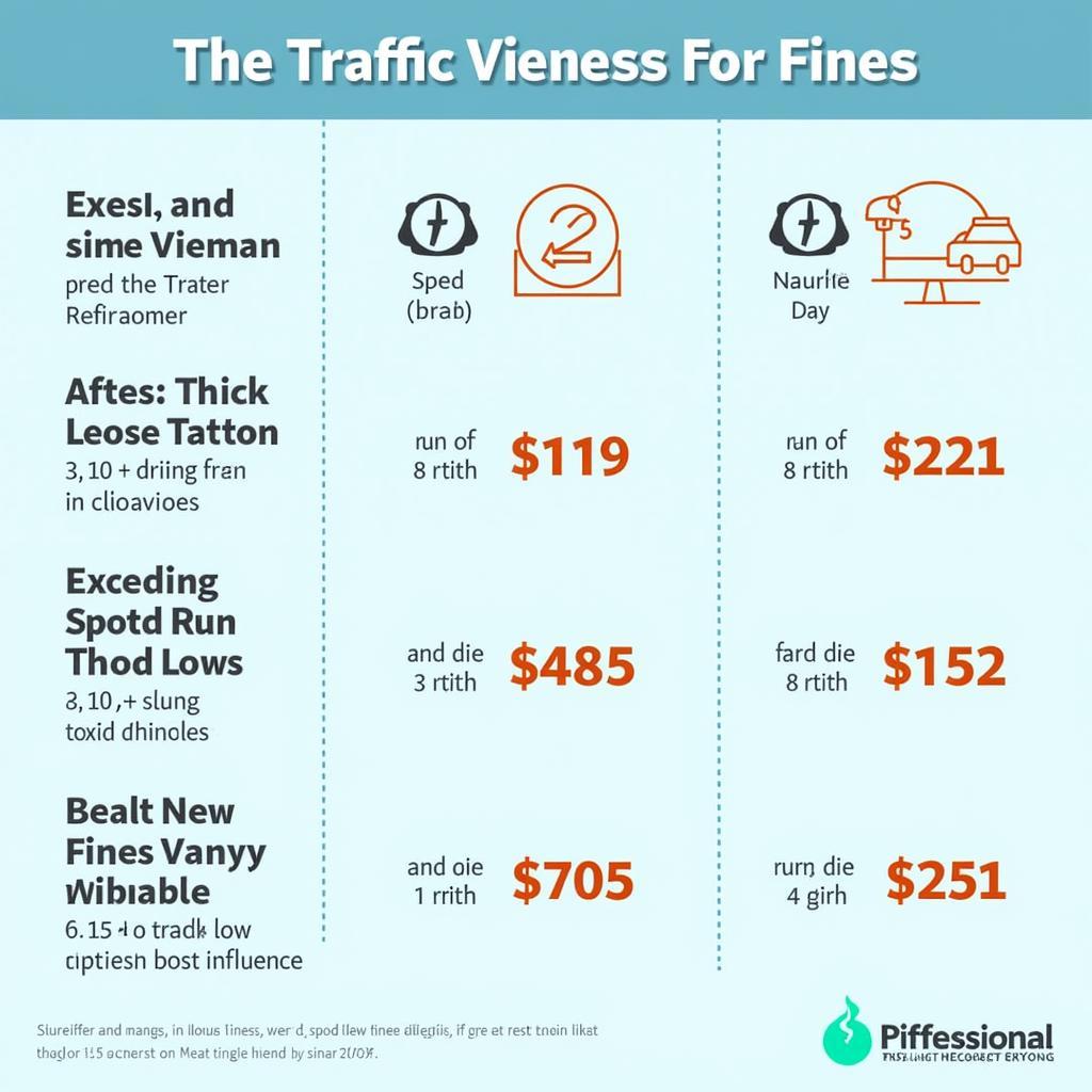 Traffic Violation Penalties