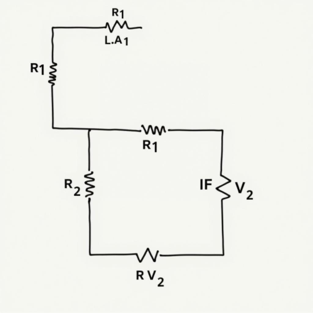 Bài tập định luật Ohm mạch nối tiếp