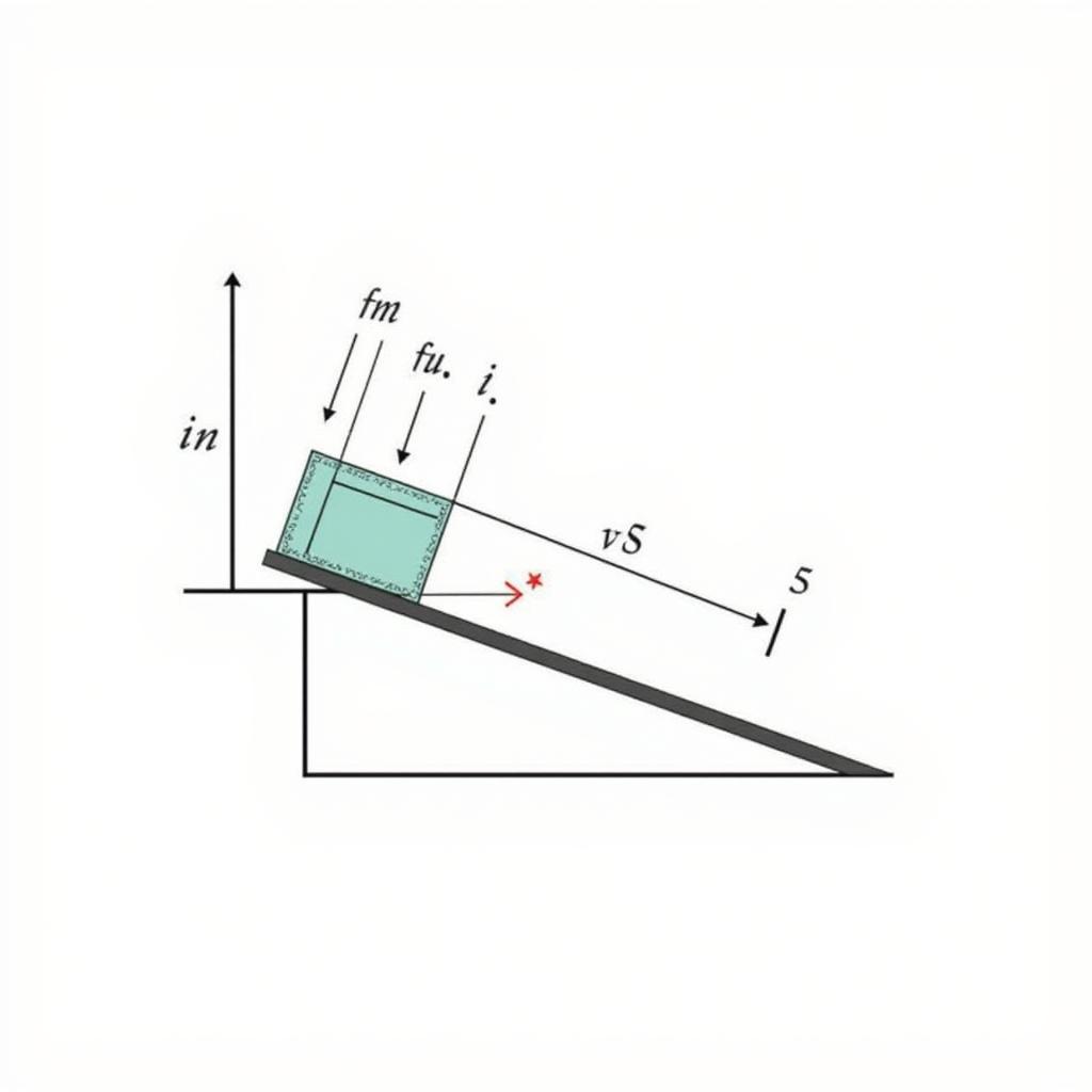 Biểu đồ lực định luật 2 Newton