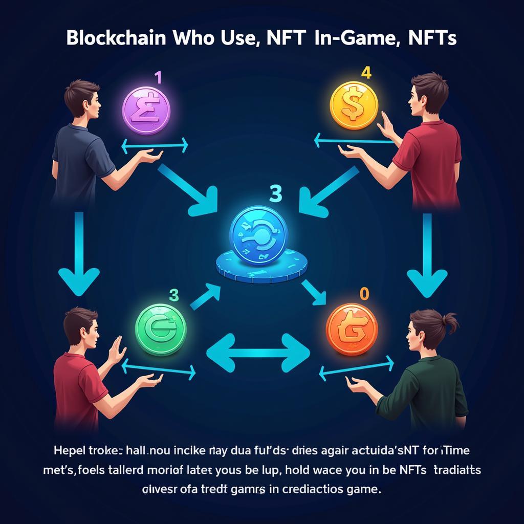 Blockchain và NFT trong game: Minh họa việc sử dụng NFT trong game