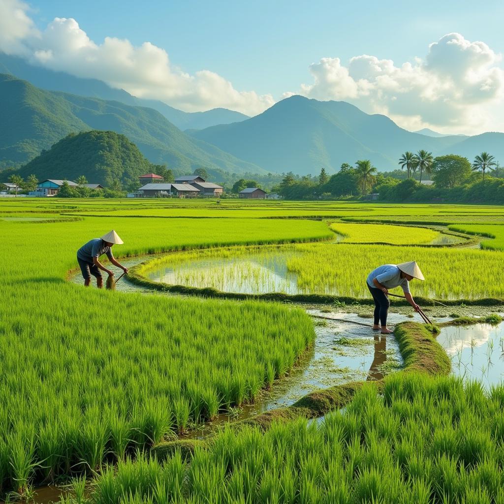 Ca dao về âm dương trong nông nghiệp