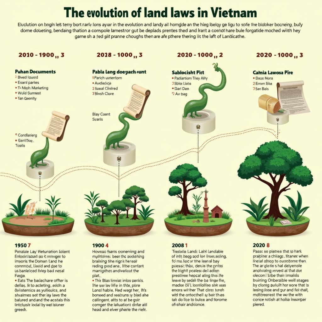 Lịch sử phát triển của các luật đất đai qua các thời kỳ ở Việt Nam