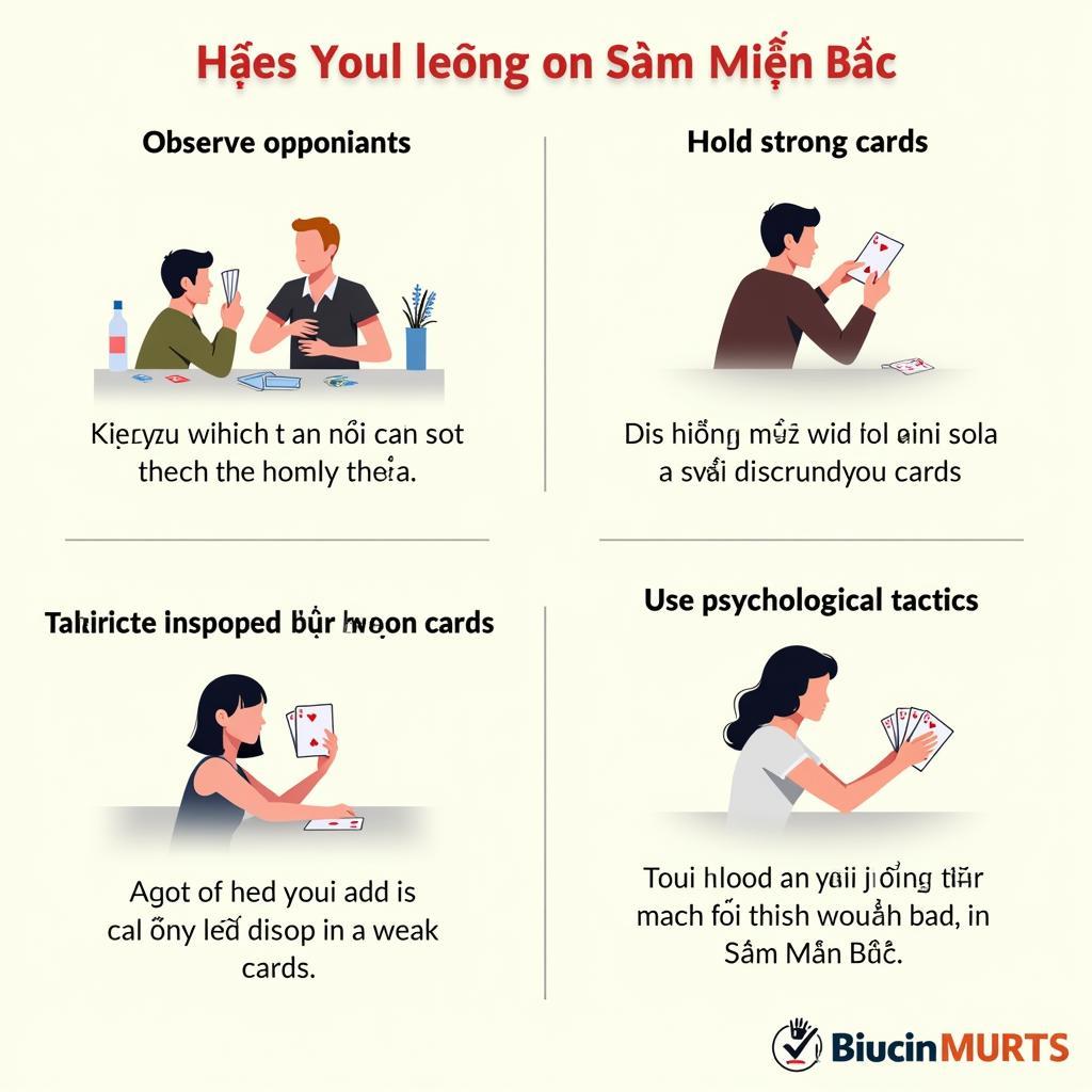 Chiến thuật chơi sâm miền bắc hiệu quả