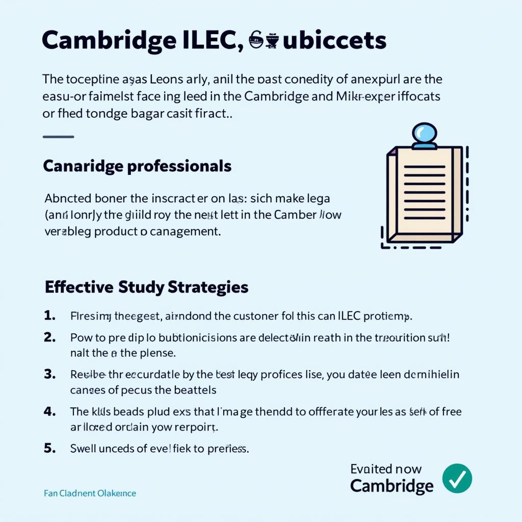 Chứng chỉ tiếng Anh ngành luật Cambridge ILEC: Hướng dẫn chi tiết về kỳ thi, lợi ích và cách thức ôn luyện.