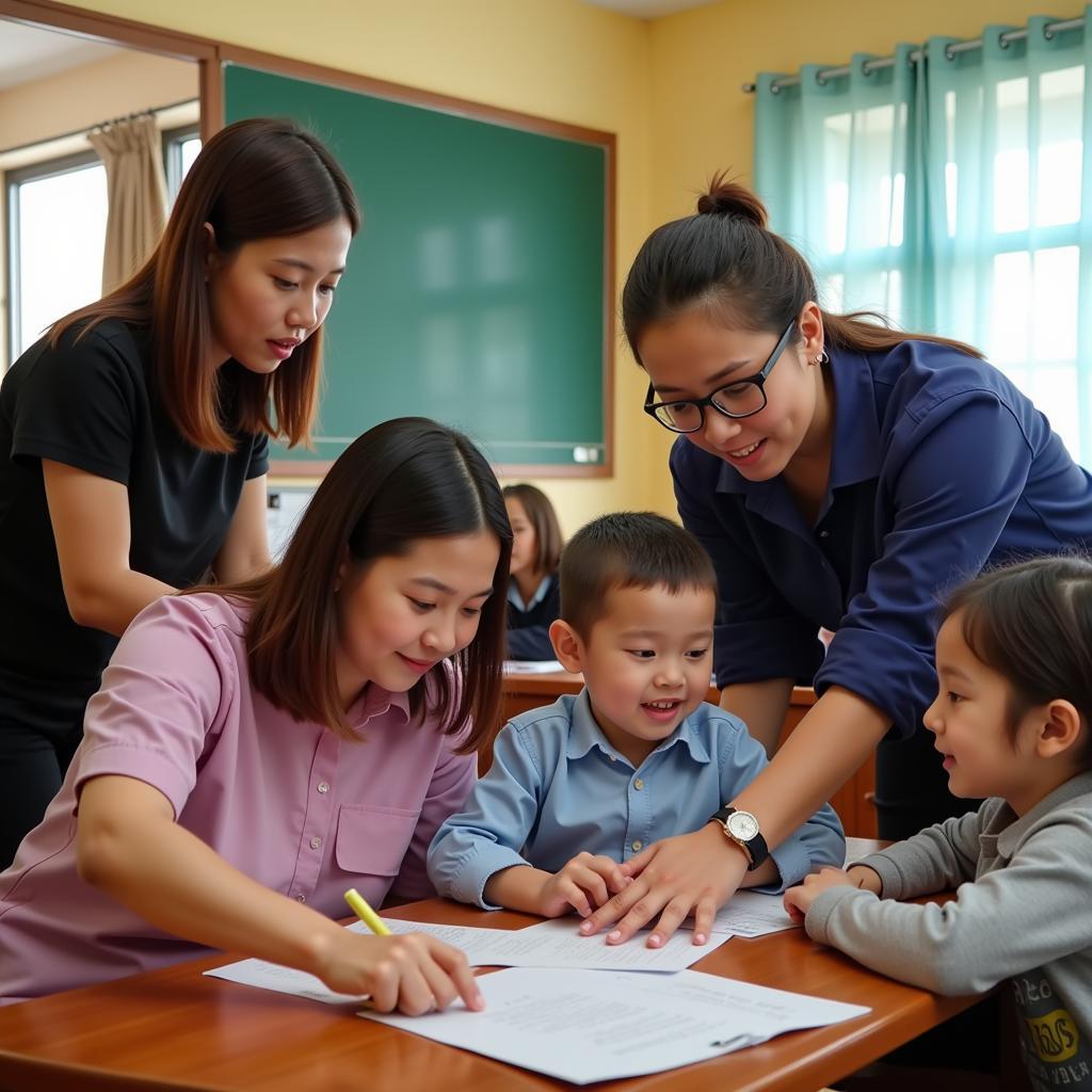 Đào tạo giáo viên mầm non tại Nam Tân