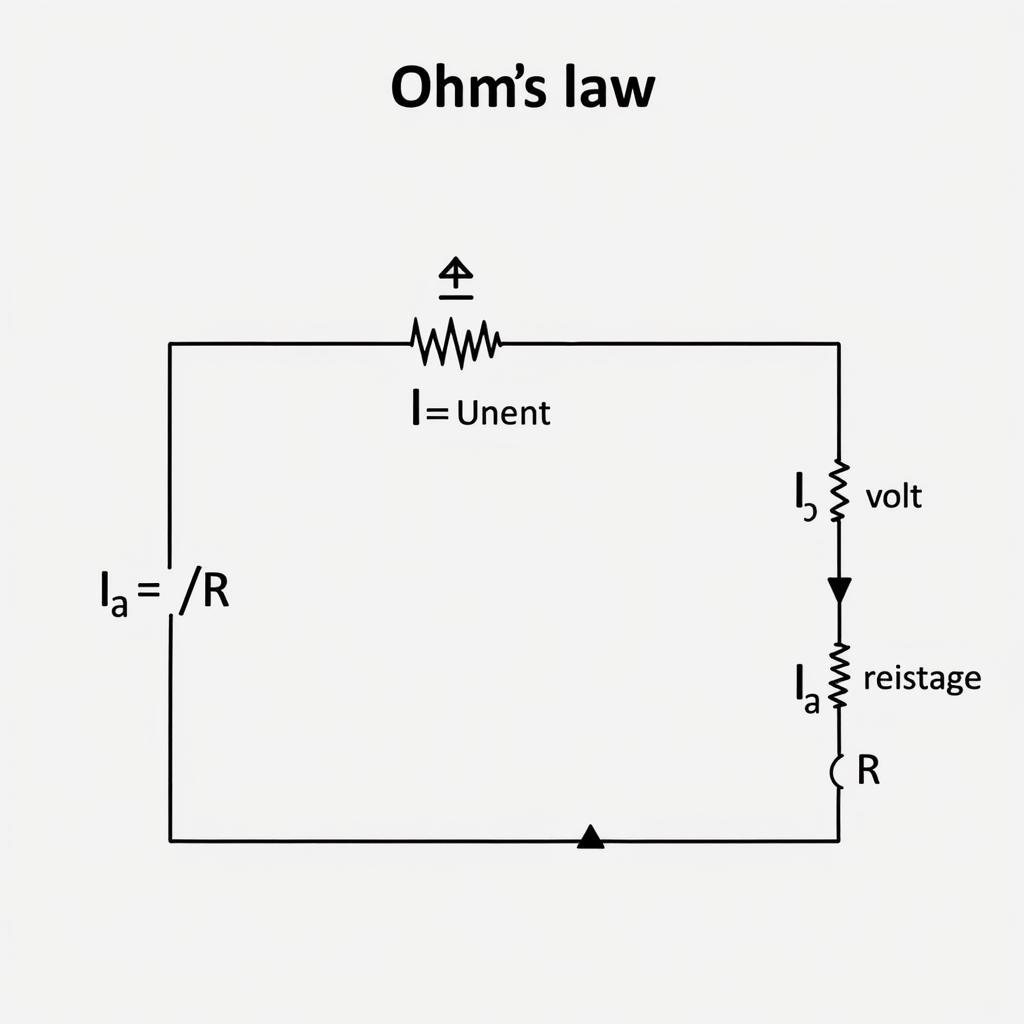 Công thức Định Luật Ohm