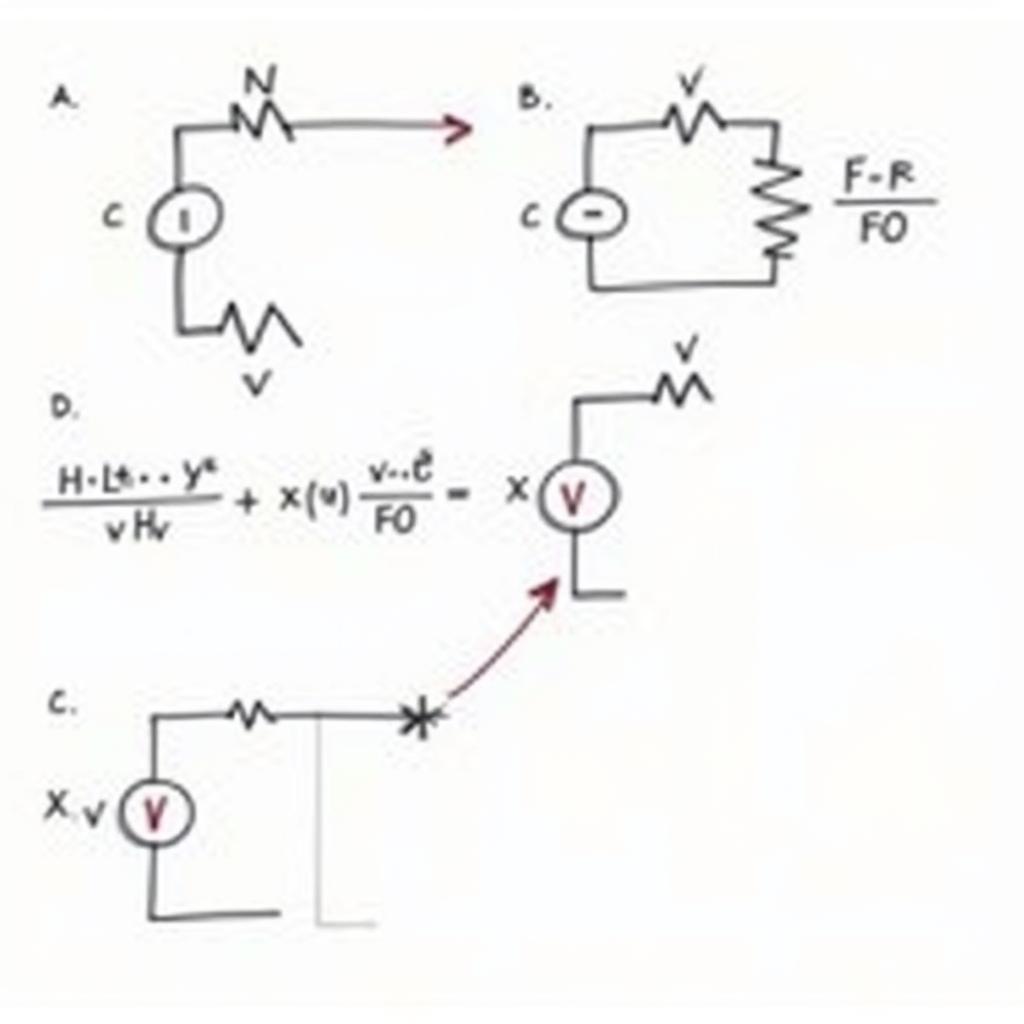 Giải bài tập nâng cao định luật ôm mạch điện phức tạp