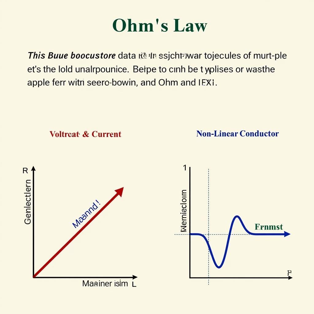 Lưu ý khi sử dụng định luật Ohm