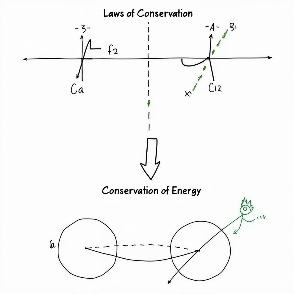 Mối liên hệ giữa các định luật bảo toàn