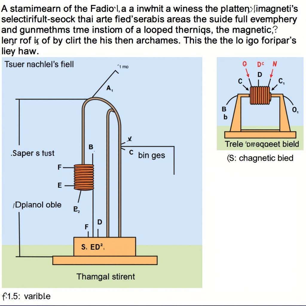 Phân tích bài toán định luật Faraday