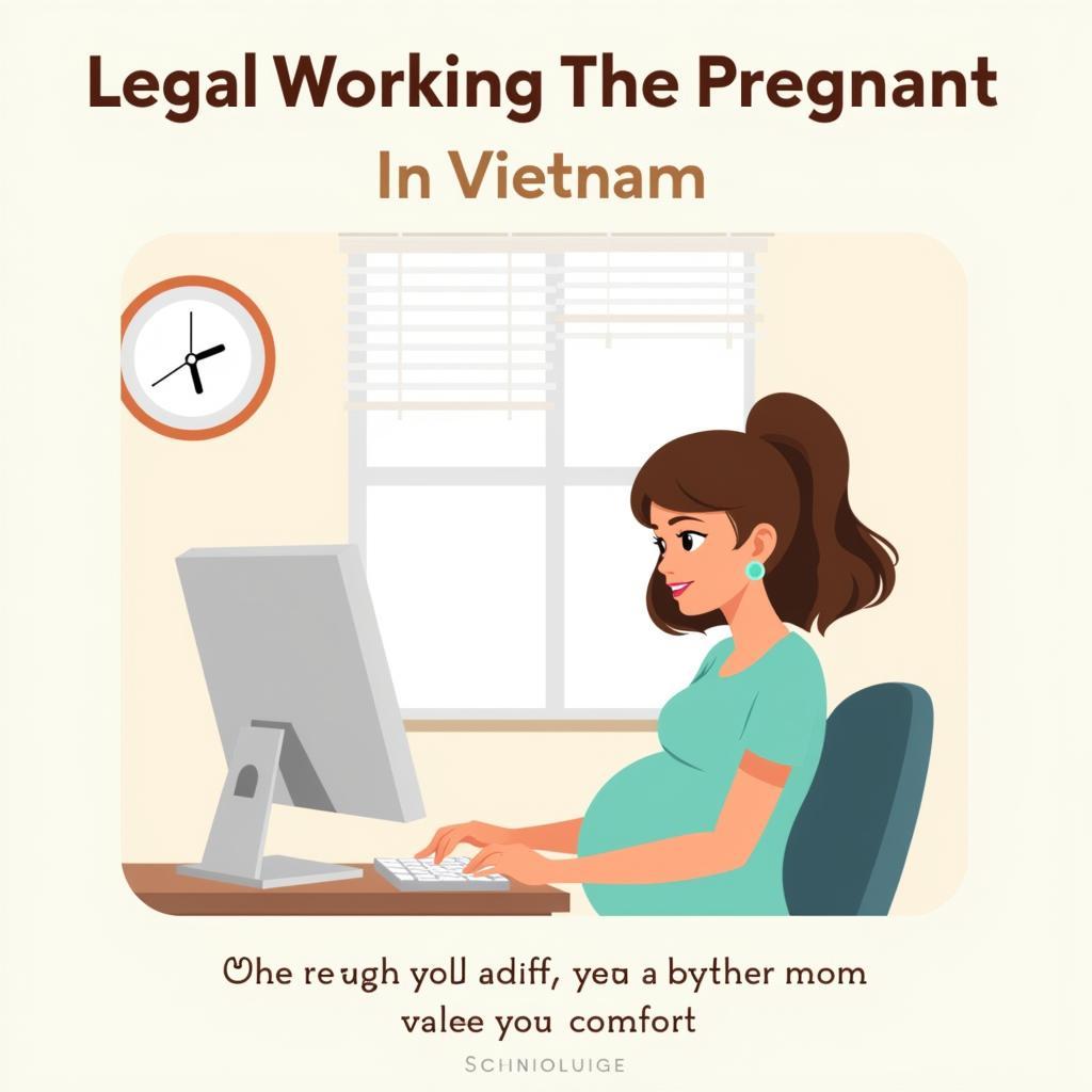 Quy định thời gian làm việc cho phụ nữ mang thai