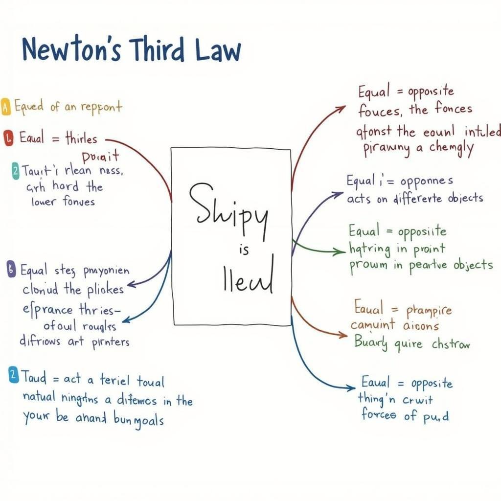 Tóm tắt Định luật 3 Newton