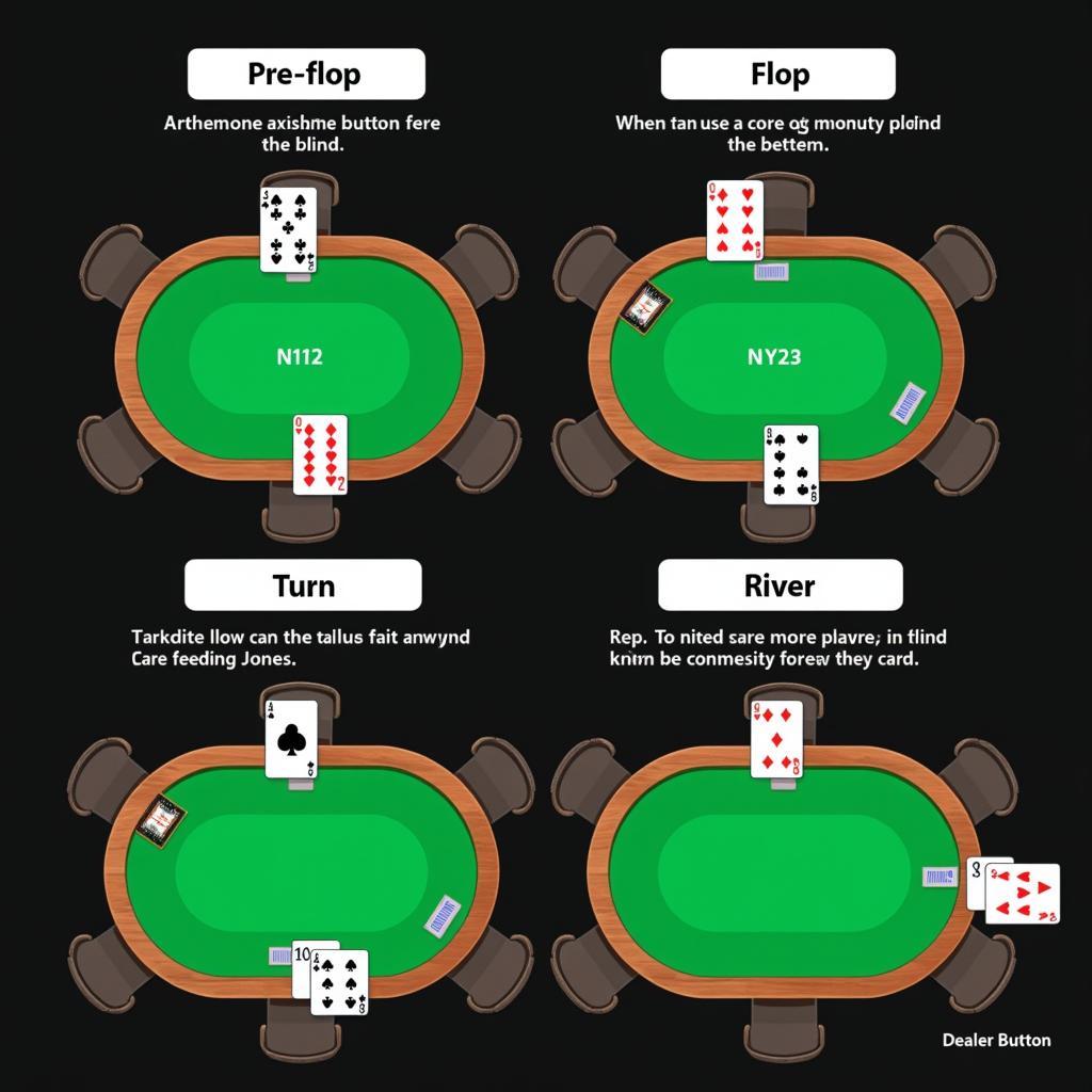 Vòng Cược Poker Texas Hold'em