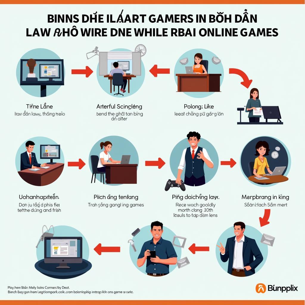 Xử lý vi phạm pháp luật trong game tại Bình Dương