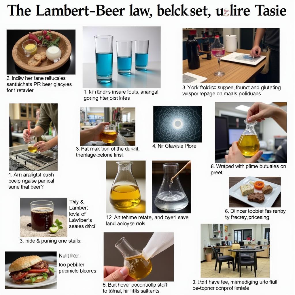 Ứng dụng thực tế của định luật Lambert-Beer