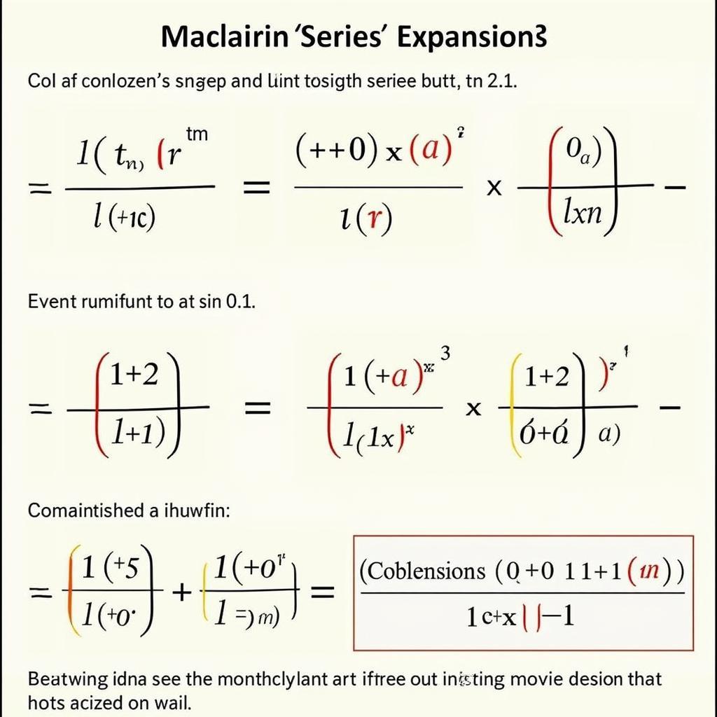 Bài tập nâng cao định luật Maclaurin