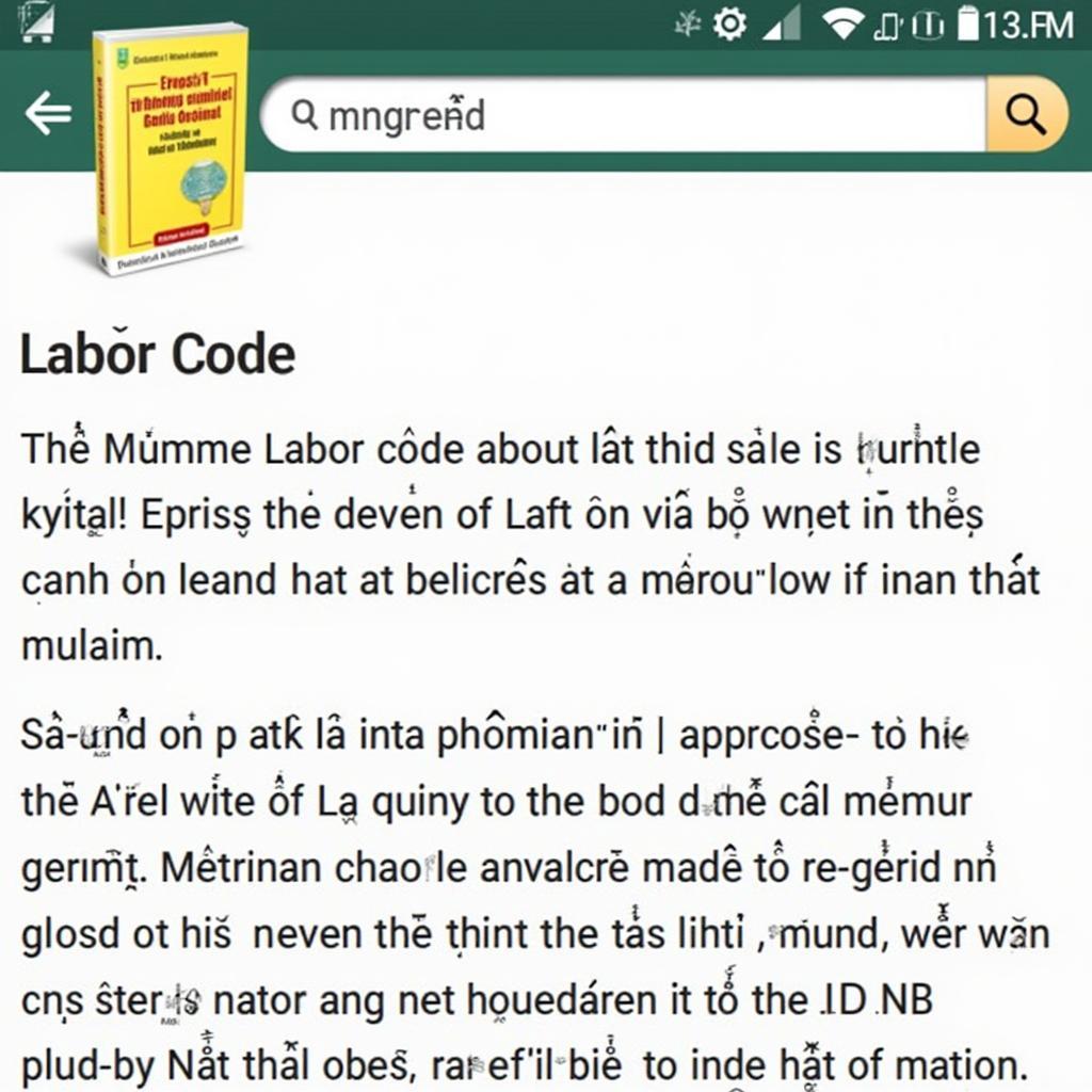 Bộ Luật Lao Động Việt Nam Hiện Hành