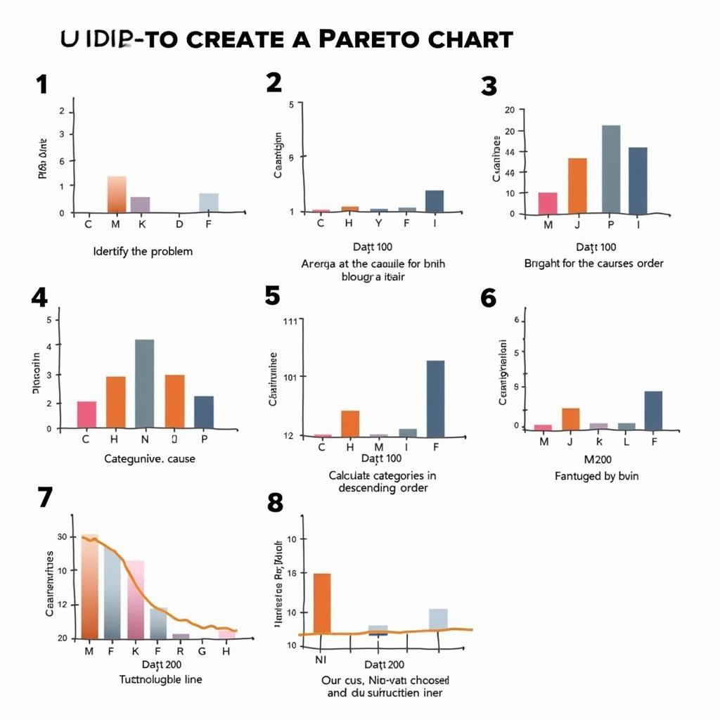 Cách vẽ biểu đồ Pareto