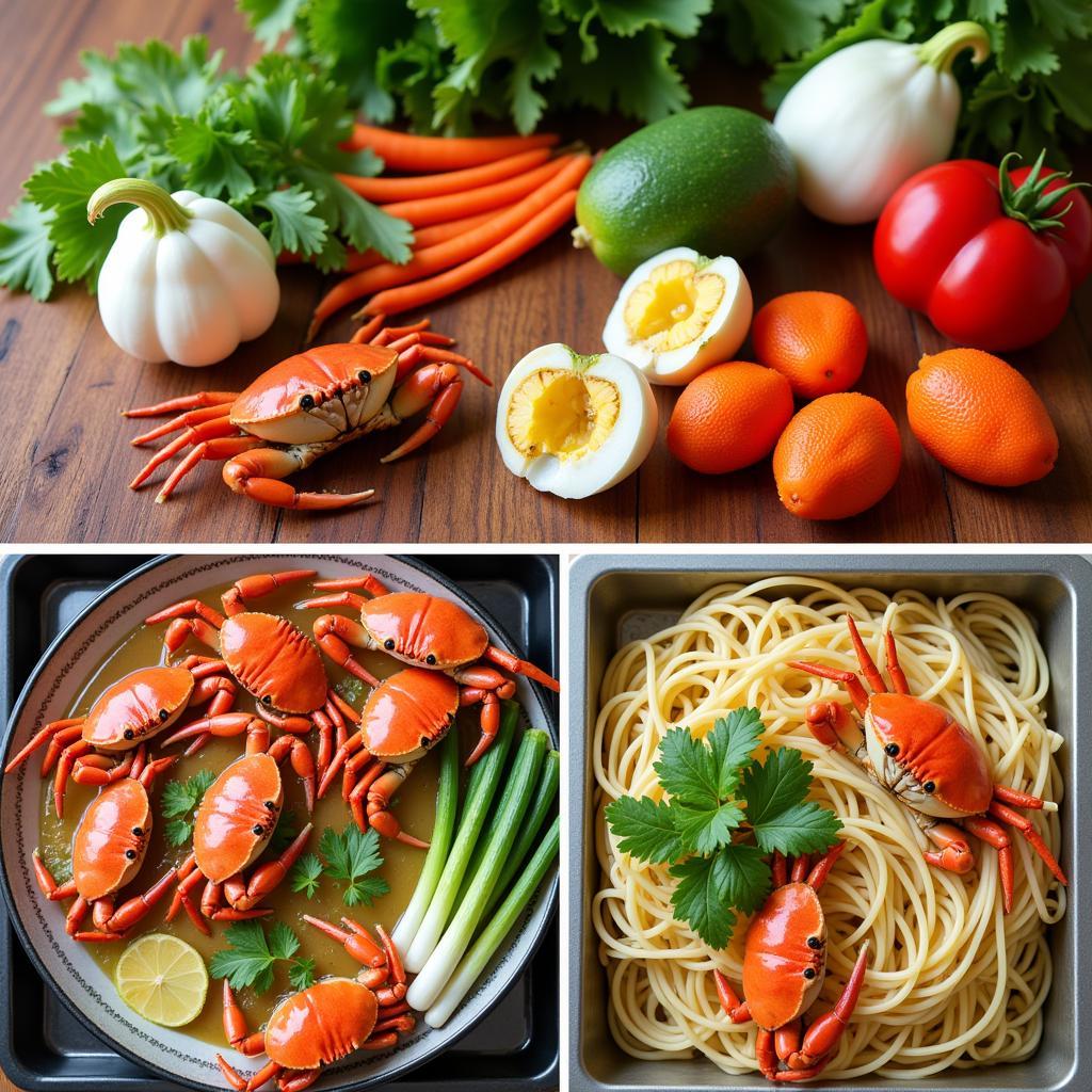 Chọn Nguyên Liệu Bánh Canh Cua Tươi Ngon