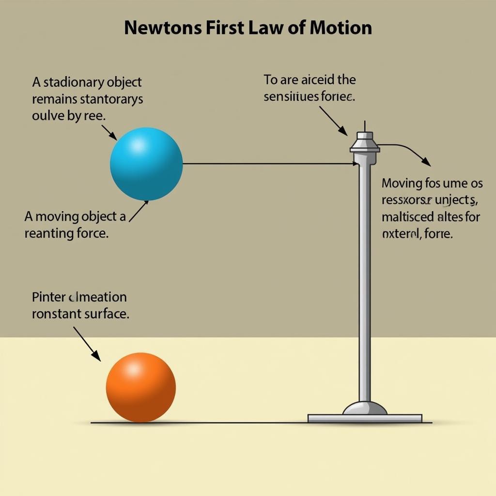 Định luật 1 Newton về quán tính